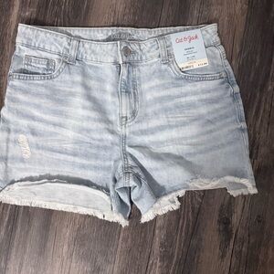 Cat & Jack Faded Blue Jean Shorts
